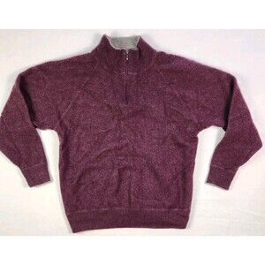 Patagonia Sweater Men’s 100% Cashmere 1/4 Zip Pullover Size XS